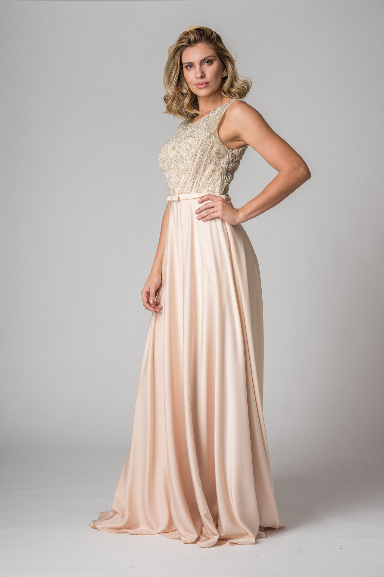 Nikkey Ocasi Es Especiais Vestido Longo Marilyn Nude Alugue