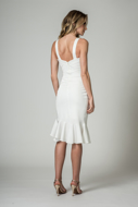 Aluguel Vestido Curto branco off white fenda SP