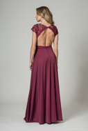 Aluguel Vestido Longo Marsala sp Tatuapé