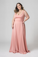 locação vestido longo plus size rose madrinha zona leste