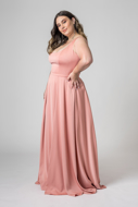 locação vestido longo plus size rose madrinha zona leste