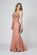 Aluguel Vestido Longo Rose Sp