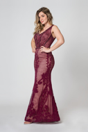 Aluguel Vestido longo sereia marsala Sp Tatuapé