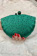 Imagem de Clutch Cristais Verde