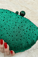 Imagem de Clutch Cristais Verde